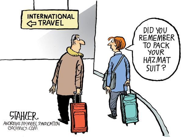 Be careful traveling